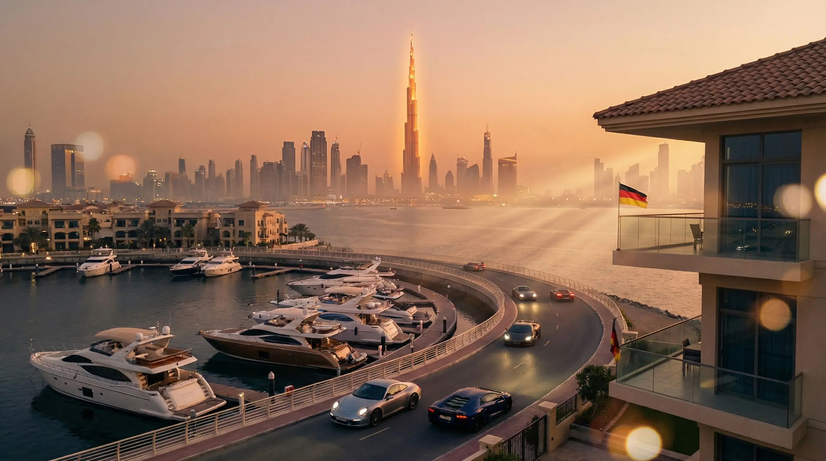 Move from Germany to Dubai